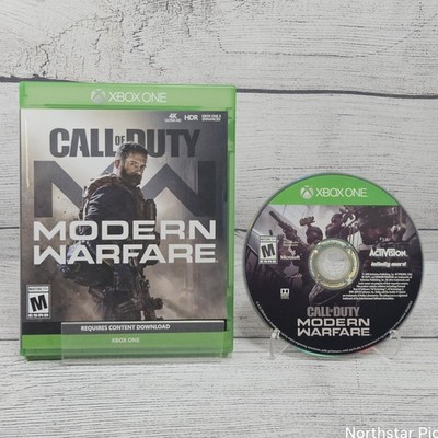 Call of Duty: Modern Warfare (Xbox One, 2019) Case, Cover & Disc | Tested 