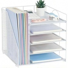 5-Tier Desk Organizer File Holder Letter Tray Paper Organizer
