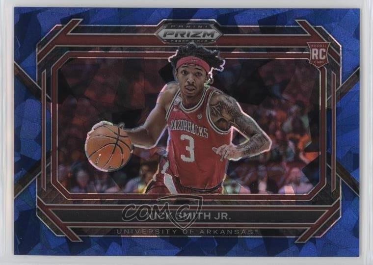 2023-24 Prizm Draft Picks Blue Ice Variations 71/99 Nick Smith Jr Rookie RC 0ud4