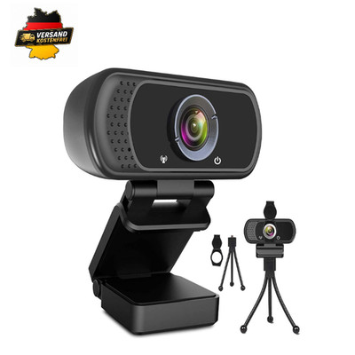 ToLuLu HD 1080p Webcam USB Full HD 110 Grad Breitbild Mikro