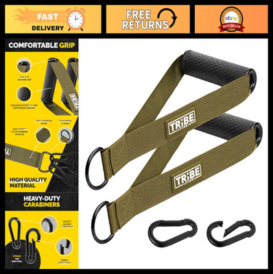 Adjustable Cable Machine Handles - Gym Equipment, Exercise Grips, Cable Attachme