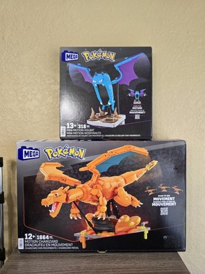 MEGA BLOKS Pokemon Motion Charizard & Golbat Lot of 2.