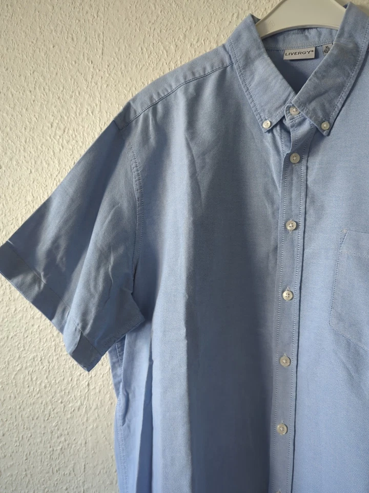 Livergy Herren Hemd blau Größe XL 43 / 44 - Bild 4 von 4