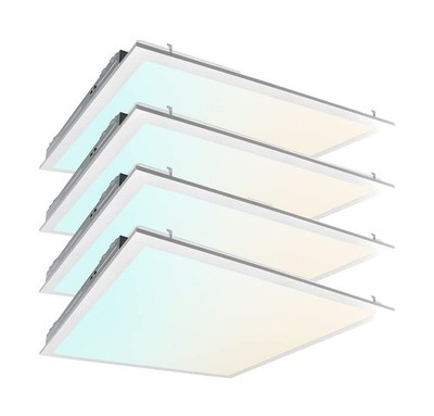 2x2 FT LED Light Flat Panel, 20/30/40W, CCT Selectable 30K | 35K | 40K | 50K ...