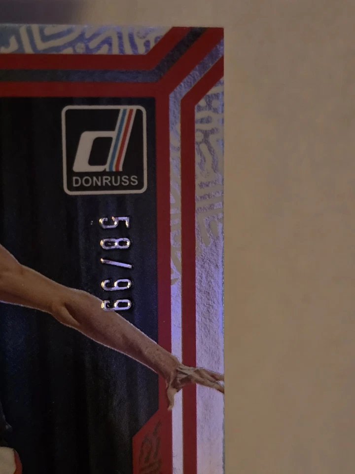 2023-24 Panini Donruss - Dominators Rayan Rupert RC Holo Auto /99 - Image 2 of 3