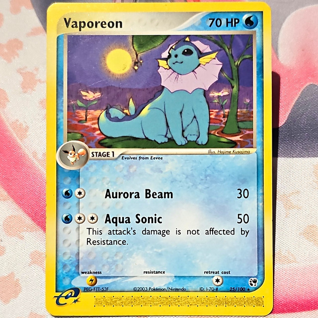Vaporeon #25 (Sandstorm (2003))