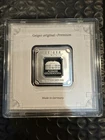 Geiger Edelmetalle Schloss Güldengossa 1 oz 999 Silver Bar in assay
