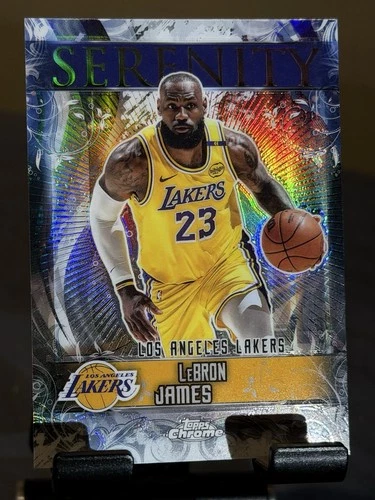 2025 Topps Chrome LeBron James Base (RAW)