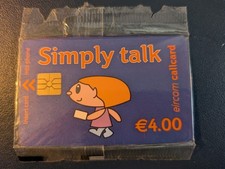 Simply Talk eircom Callcard - Irish phone card mint in wrapper