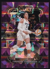 Cheyenne Parker-Tyus 2024 Panini Select WNBA Purple Cracked Ice Prizm-#/149 SP