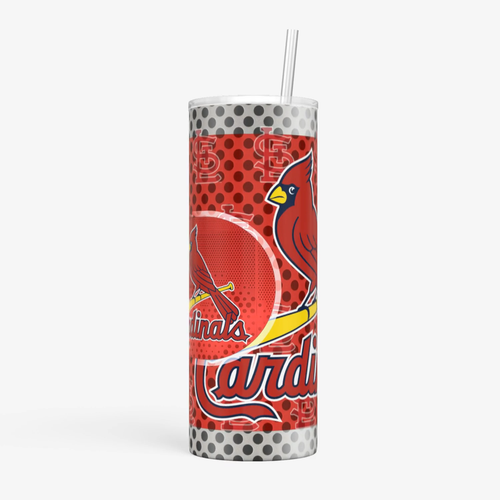 St. Louis Cardinals Insulated 20oz Tumbler with box, lid and straw - Video 1 of 1