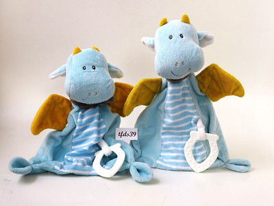 Topomini Drache gelbe Flügel Dino Ernstings family Kuscheltuch Schmusetuc (T229)