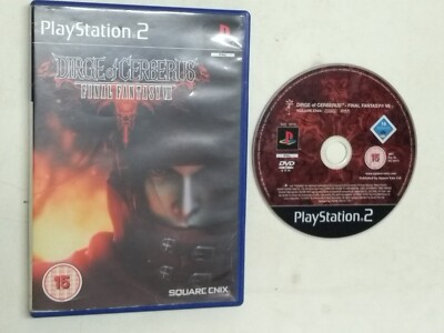 Final Fantasy VII (7) Dirge Of Cerberus Ps2 Black Label Schneller Versand am selben Tag