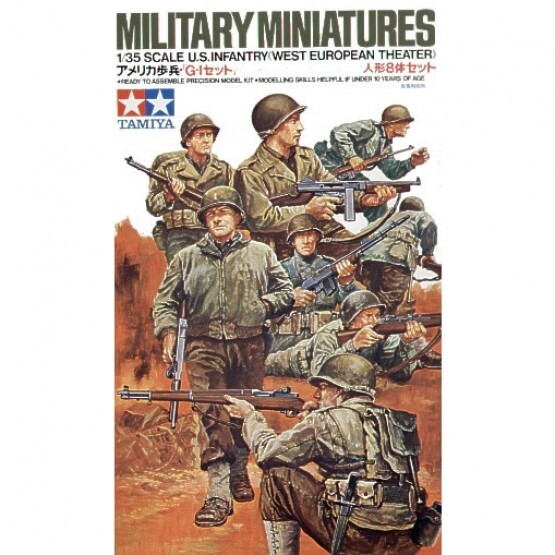 Tamiya 1:35 U.S. Infantry European Theatre Plastic Model Kit - Image 10