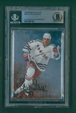 1998 Be A Player Signature Hockey Card - #88 Kevin Stevens Signed, BGS Auth.