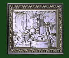  3D STL Artcam/Aspire Model for CNC Machine  (PNO 257 FRM)