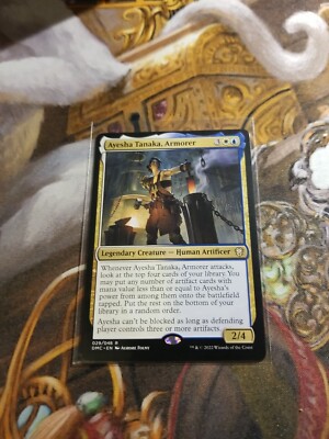 Ayesha Tanaka, Armorer MTG Dominaria United - Pack Fresh - | eBay