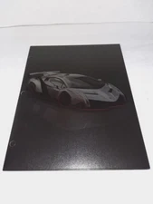 Kittrich Silver Lamborghini Veneno 2 Pocket Portfolio Folder