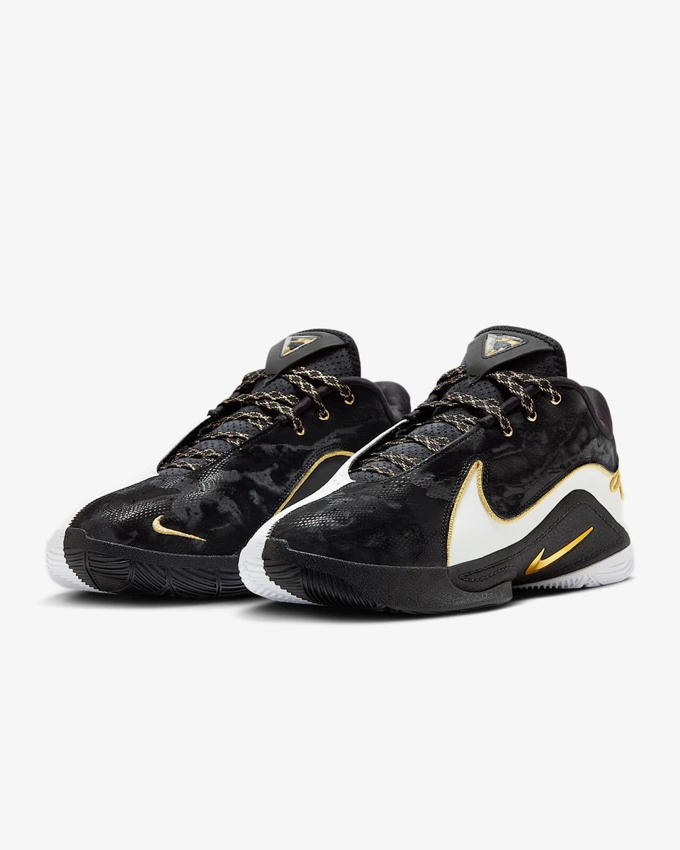 Nike LeBron 22 EP HV8453-100 White/Metallic Gold/Black Men 