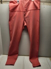 Women  s 90 Degree By Reflex Leggings Size Medium PEACH Color Work Out