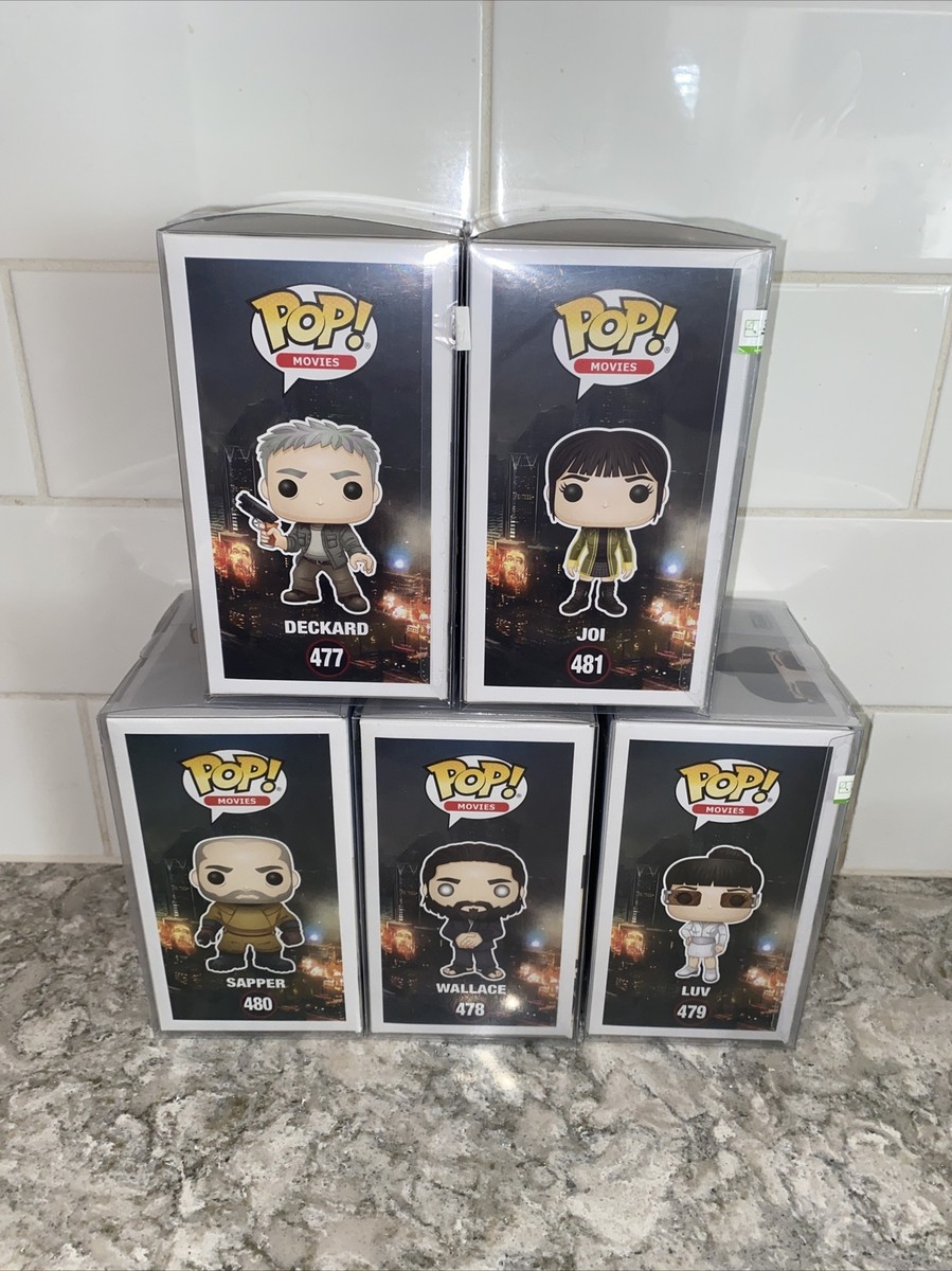 Funko Pop! Almost Complete 5 Figure Set Blade Runner 2049 Pristine