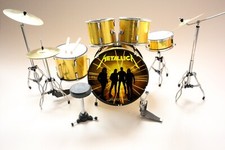 RGM448 Lars Ulrich (Metallica) Miniature Drumkit