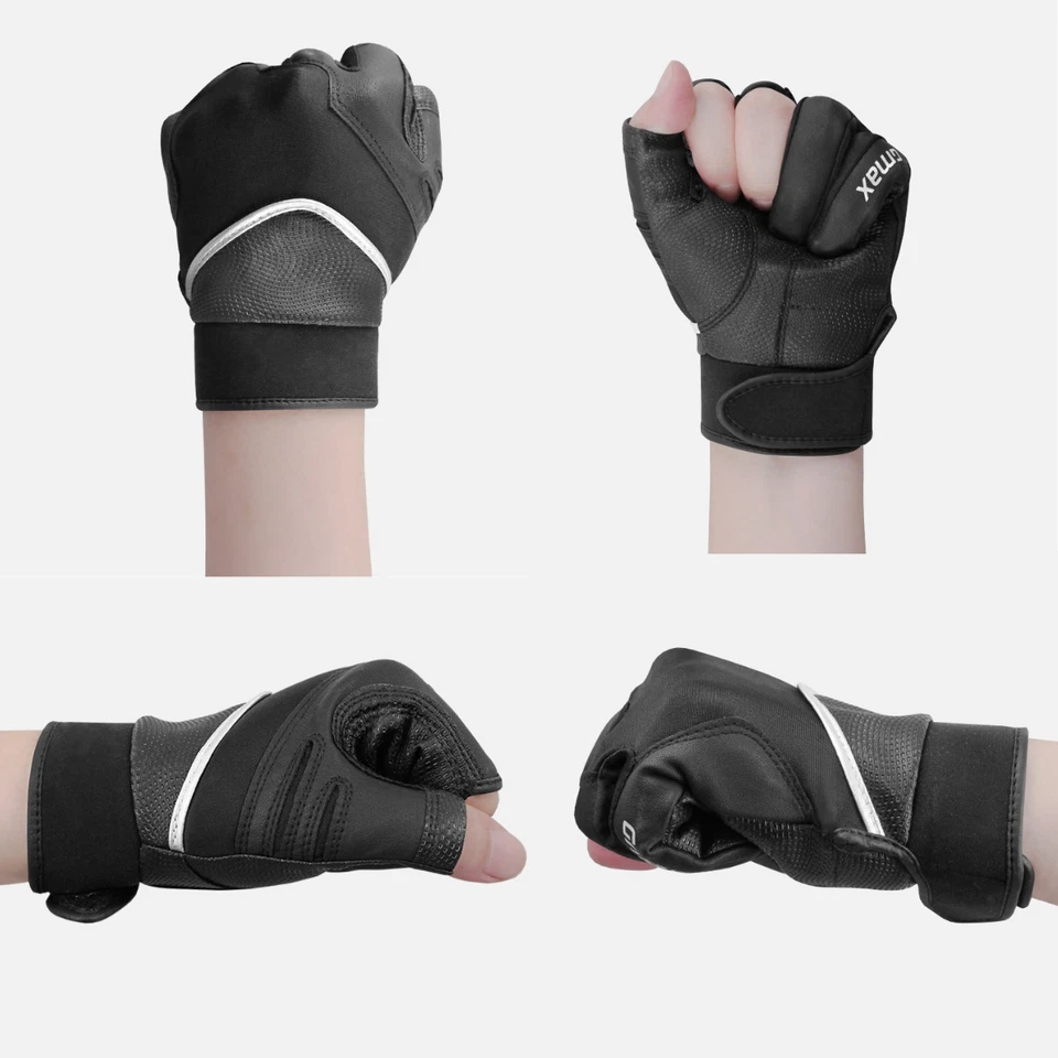 [GMAX] 3Cut Fishing Gloves Men fingerless Breathable Anti-Slip Fishing Gloves  - image 4 of 4