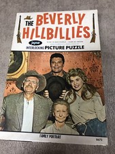 1963 JAYMAR 8672 BEVERLY HILLBILLIES PICTURE PUZZLE IN THE ORIGINAL BOX COMPLET