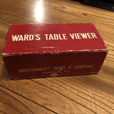 Vintage Montgomery Ward Slide Table Viewer Japan