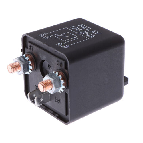12V 200 Amp Heavy Duty Split Charge/Winch Relay for Car Van Boat 4 Pin!AUFFAU BI - Picture 8 of 12
