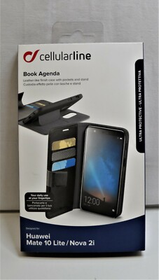 HUAWEI Mat 10 Lite/Nova 2i Hülle Schutzhülle Case Handy Tasche Leder Handyhülle 