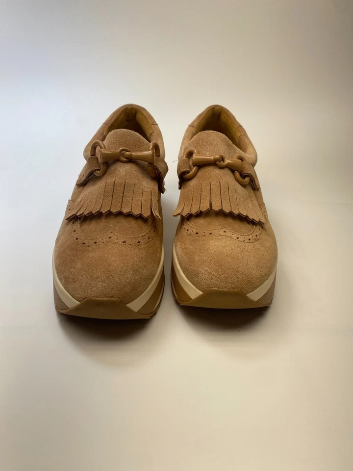 Dolce Vita Mujer Jhax Toffee Gamuza Plataforma Mocasín Zapatilla Talla 9.5 Foto 4 de 4