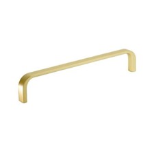 1x Handle Grace | 166mm | Brushed Brass cabinets door handle 