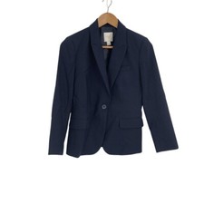 J Crew Blazer Jacket Women's Size 2 Navy Blue Suit