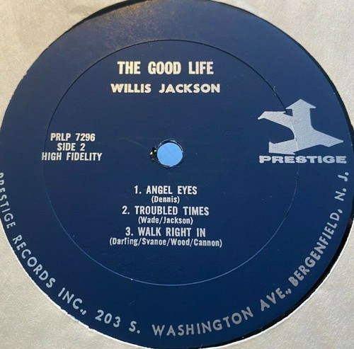 WILLIS JACKSON - The Good Life ~ PRESTIGE 7296 {nm orig} w/Pat Martino - RARE - Imagen 4 de 6