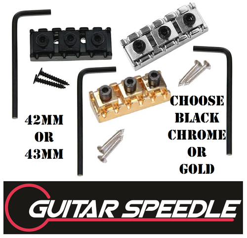 Musiclily Pro Dado Di Bloccaggio In Acciaio 43mm Nero Per Chitarra Elettrica Con Floyd Rose