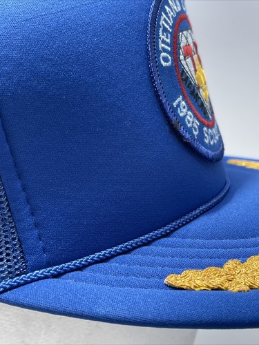 Boy Scouts 1985 Otetiana Council 75th 75 Diamond Jubilee Trucker Hat Cap Foam - Picture 9 of 24