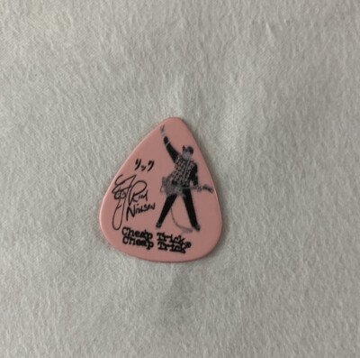 RICK NIELSEN GUITAR PICK CHEAP TRICK GUITARIST RARE AUTHENTIC | eBay