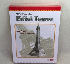 Eiffel Tower 3D Puzzle World  s Greatest Architecture 35 Pieces Sealed Paris 18"