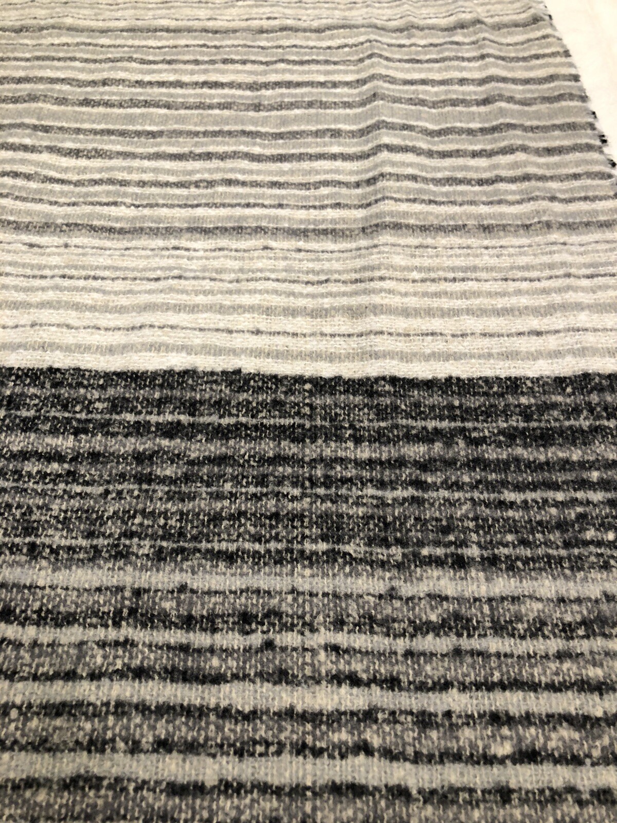 Anthropologie Renee's NYC Accessories Gray White Black Scarf Soft