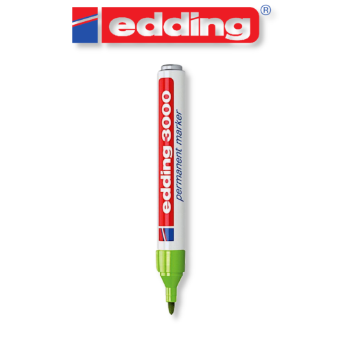 Edding 3000 permanent marker Stift wasserfest - Bild 9 von 15