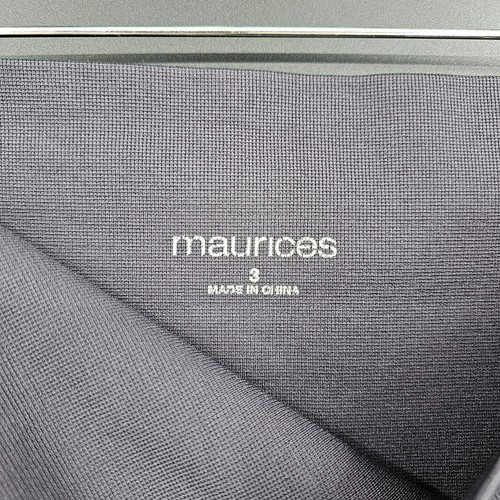 Leggings Maurices Active 3 Gris Apagado Camuflaje Elástico Entrenamiento Grueso Recortado Plus - Imagen 2 de 9