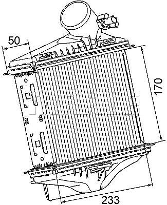 MAHLE Ladeluftkühler für SMART - Bild 2 von 2