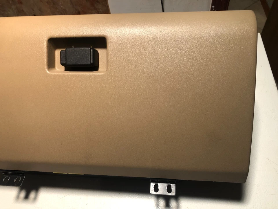 Conjunto de guantera Land Rover Discovery 1999-2004 compartimento de almacenamiento beige OEM Foto 3 de 4