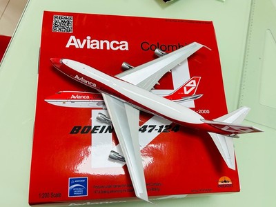 貴重！アビアンカ航空　747-200 貴重！アビアンカ航空 747-200 模型・プラモデル
