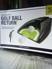 Automatic golf ball return . whole rebound the ball after you sink it. PROTOCOL.