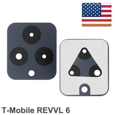 Back Camera Lens Glass Cover Replacement For T-Mobile /Metro REVVL 6 5G TMAF025G