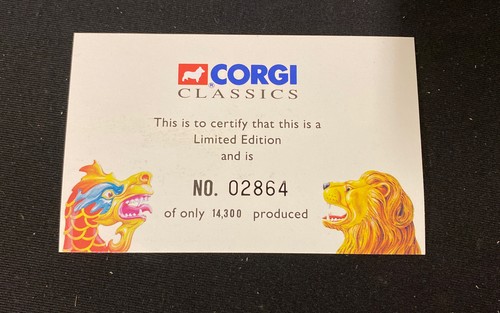 NIB Corgi 21701 Showmans AEC Closed Pole Truck Trailer Set Ltd Edition COA Rifle - Picture 2 of 8