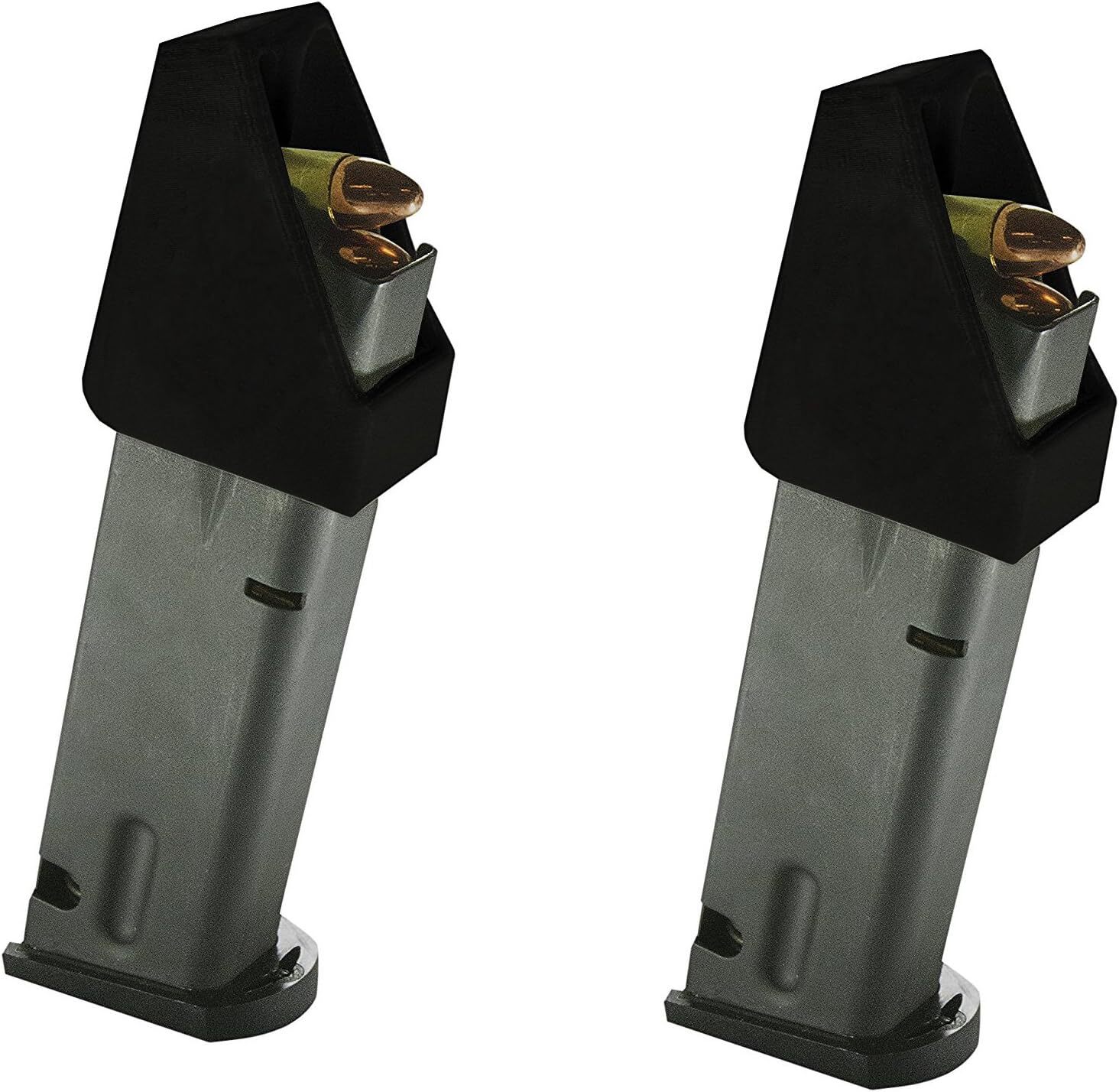 Pack of 2 Double Stack Magazine Loader for Many Calibers of Pistol Magazines