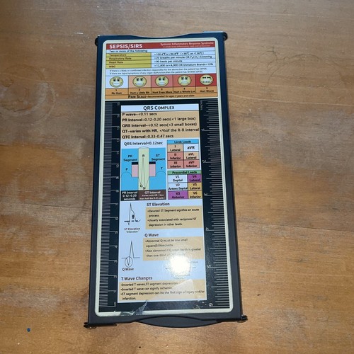 Presse-papiers de soins infirmiers pliable, triple métal pliant cartes de soins infirmiers DÉFAUT - Photo 7 sur 7